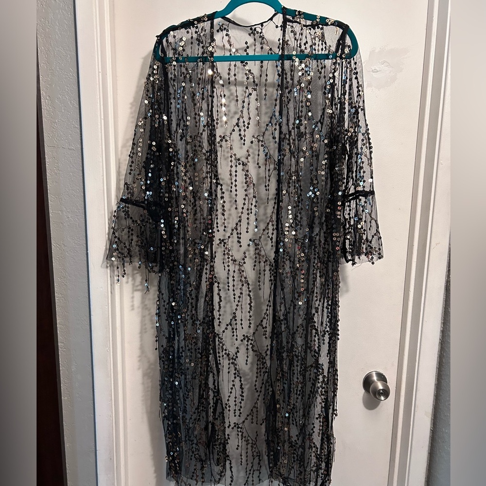Kimono - Blinged Sequins